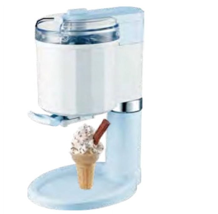 2024 HOMWOO Ice Cream Maker, Frozen Yogurt Machine, for Homemade Gelato, Sorbet, Electric Soft Serve Maker, 1 Quart, Blue